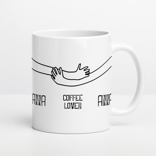 Personalised Name on Coffee & Tea Lover Mugs | Custom Printed in 24 Hour